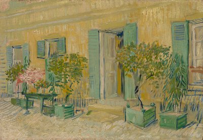 Esterno di un ristorante ad Asnières da Vincent van Gogh